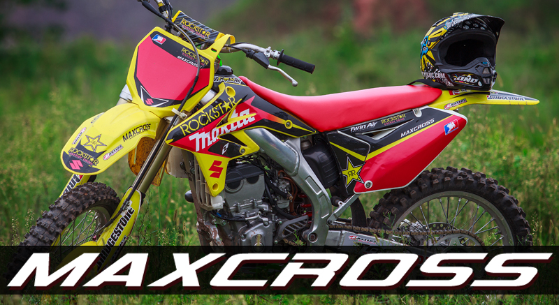 SUZUKI RM-Z 250 2007-2009' ROCKSTAR MAKITA STYLE